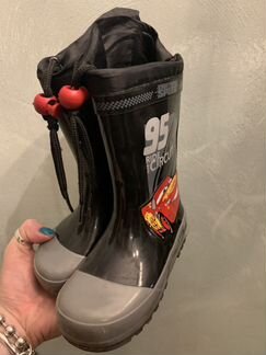 Сапожки резиновые детские, Cars Disney, на мальчик