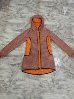 Куртка новая, легкая, демисезонная, двусторонняя