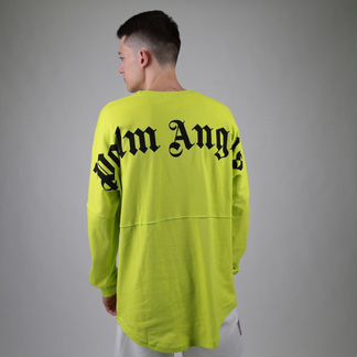 Свитшот Palm Angels салатовый
