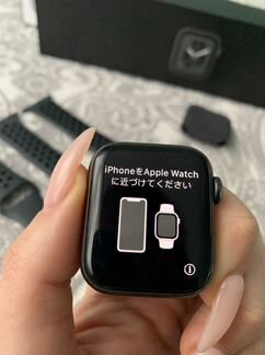 Apple watch series 4 40mm nike черные