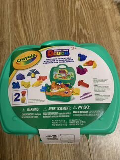 Crayola/ Play doh Набор для лепки Dino world. Как