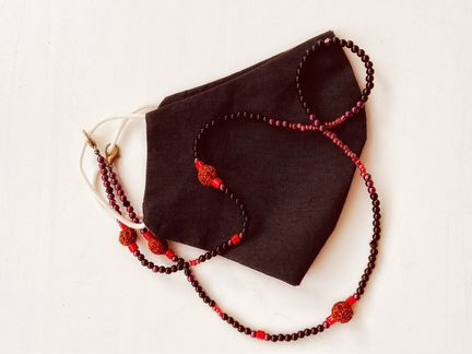 Украшение для маски или очков