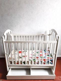 Детская кроватка Гандылян Альбина/слоновая кость+