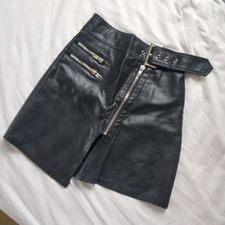 Юбка эко-кожа