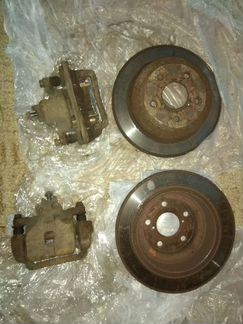 Тормоза задние на subaru impreza gd