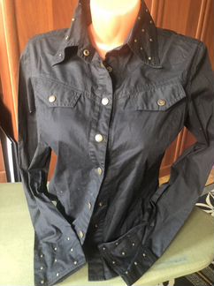 Чёрная рубашка oggi