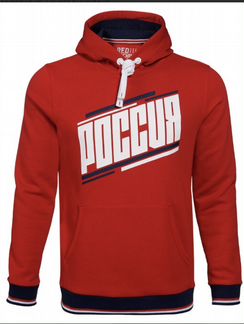 Фирменная Толстовка red machine худи с надписью Ро