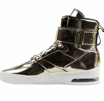 Кроссовки сникерсы, золотые