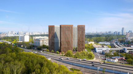 Апартаменты-студия, 24.7 м², 19/28 эт.