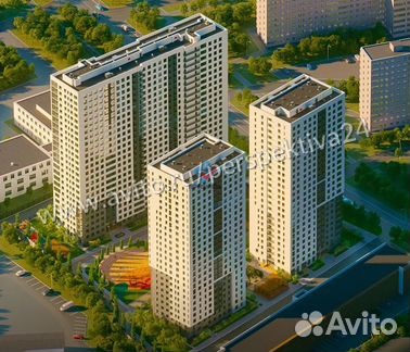 1-к квартира, 40.6 м², 18/25 эт.