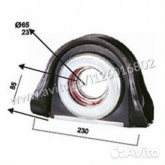 Подвесной подшипник 65x23-230 MAN F90 / 2000