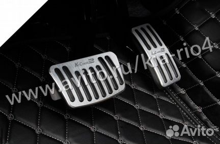 Накладки на педали АКПП Киа Рио 4 Kia Rio IV 2017