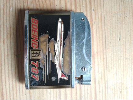 Винтажная зажигалка Air India Boeing 707