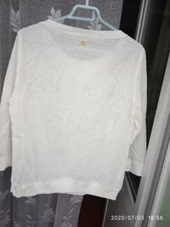 Костюм жен, летний 50 р-р, молочный цвет