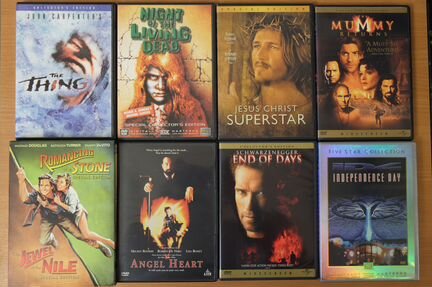 Личная коллекция DVD фильмов R1 (оригинальные)
