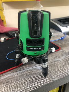 Лазерный уровень Ada 3D liner 4v green