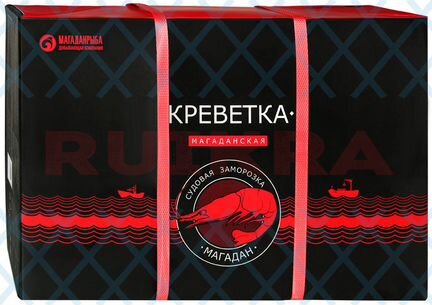 Магаданские креветки 70/90 5кг оригиналсвежие дат