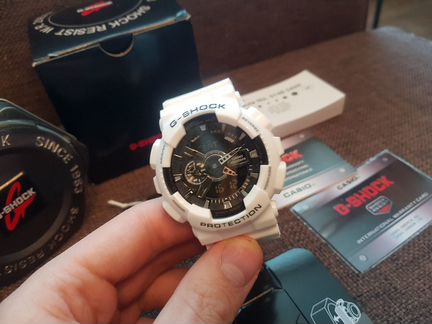 Часы Casio G-Shock Новые Белые GA-110