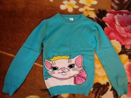 Свитер на девочку 110-116