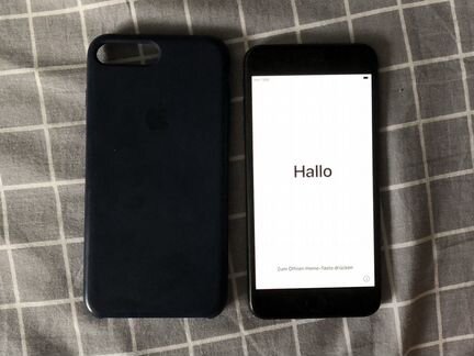 Телефон iPhone 7 plus 128gb (бу) черный