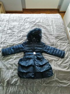 Зимнее дедское пальто для девочки новое