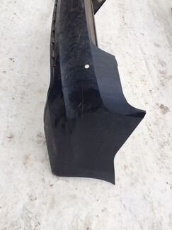 Задний бампер Шкода рапид