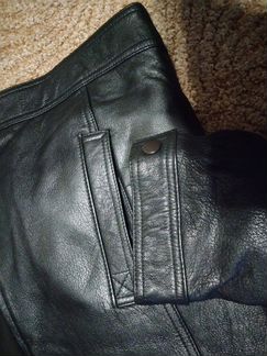 Куртка мужская зимняя натуральная кожа мех