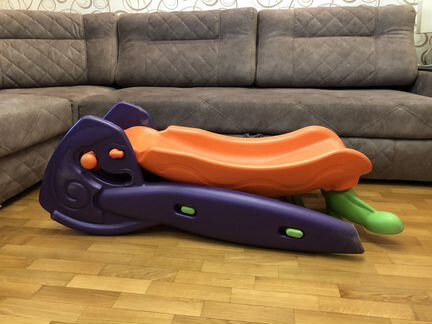 Детская горка пластиковая складная