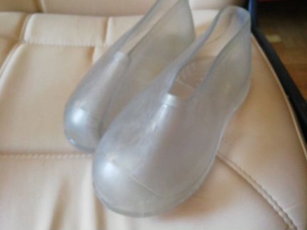 Новые силиконовые галоши на валенки, р. 25