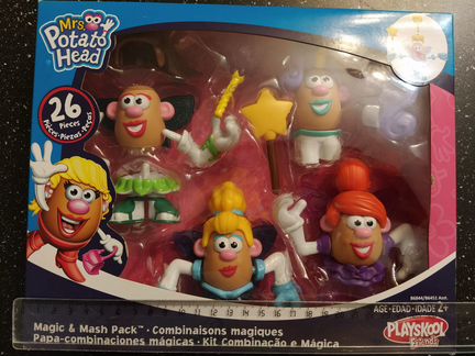 Набор игрушек Mrs. Potato Head Колдуй и Превращай