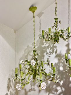 Люстры.Торшеры.Выстав.образцы.Roses chandelier