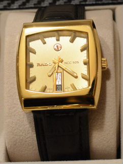 Оригинальные часы rado NCC 505 18K позолота