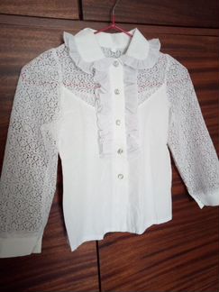 Блузка школьная 34 р-р