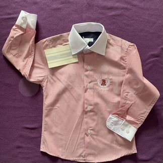 Рубашка на мальчика в полоску. Boutigue boy. 98см