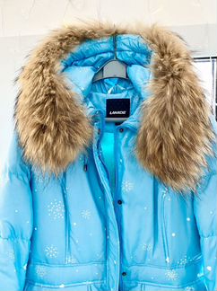 Пуховик женский 42 44 длинный