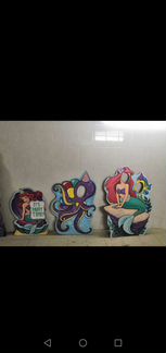 Декор для праздника русалочка