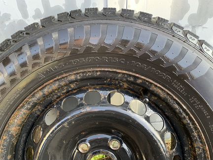 Комплект зимних колес nokian nordman r15