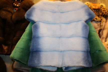 Норковая жилетка