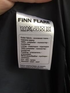 Пуховик новый finn flare